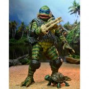 Universal Mosnters Ninja Turtles Leonardo as the Creature figure 18cm