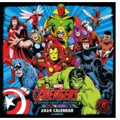 Avengers 2024 30X30 Square Calendar