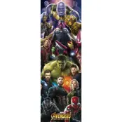 Avengers - Infinity War - Door Poster 53X158 Cm