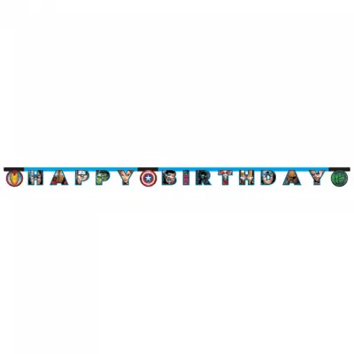 Banderoll Avengers 200 cm