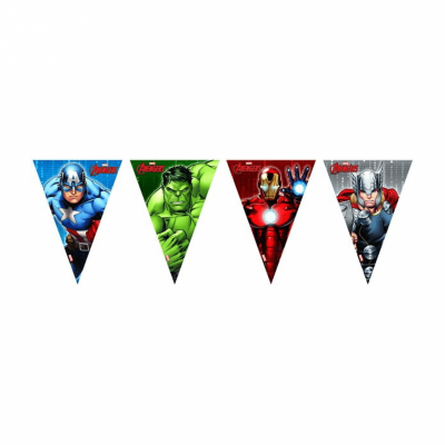 Flaggbanderoll Avengers 230 cm