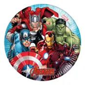 Pappersassietter Mighty Avengers - 8-pack