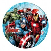 Papperstallrikar Avengers - 8-pack
