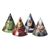 Partyhattar Avengers - 6-pack