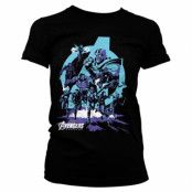 Avengers - Thanos Grip Endgame Girly Tee, T-Shirt