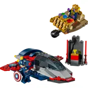 LEGO - Super Heroes - Captain America vs. Thanos