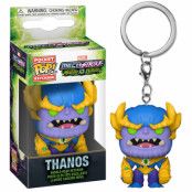 POP Pocket keychain Marvel Monster Hunters Thanos
