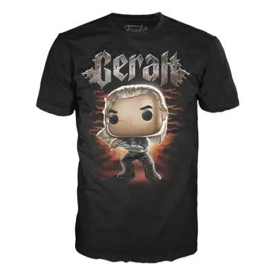 The Witcher Boxed Tee T-Shirt Geralt Training Size M