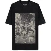 The Witcher - gaming T-shirt - Ciri and the Basilisk - S XXL - för Herr - svart