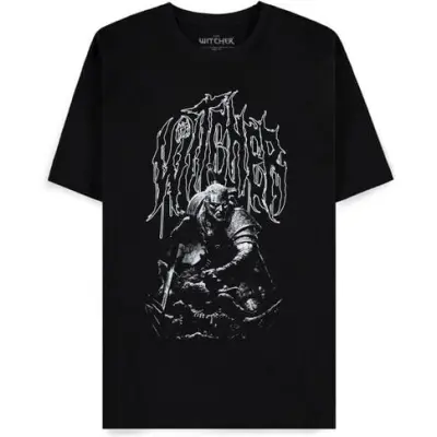 The Witcher - gaming T-shirt - Ranger - S XXL - för Herr - svart