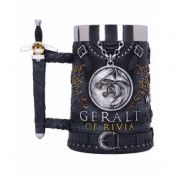 The Witcher Geralt of Rivia Stort Lyxigt Krus / Seidel 15,5 cm