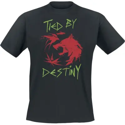 The Witcher T-shirt - Season 3 - Destiny - S XXL - för Herr - svart