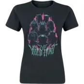 The Witcher T-shirt - Season 3 - Wildhunt - S XXL - för Dam - svart