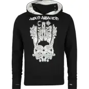 Amon Amarth Luvtröja - Thor's hammer - S L - för Herr - svart