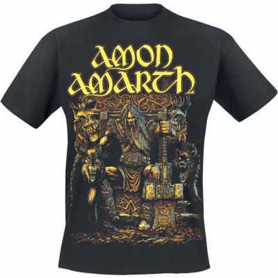 Amon Amarth T-shirt - Thor - S 4XL - för Herr - svart