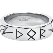 etNox hard and heavy Ring - Thor's Character - för  silverfärgad