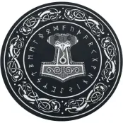 Thor's Hammer Matta - för None - svart
