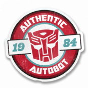 Authentic Autobot Sticker, Accessories