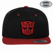 Autobots 3D Patch Premium Snapback Cap