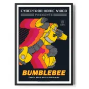 Bumblebee Retro Poster