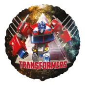 Folieballong Rund Transformers™ Optimus Prime