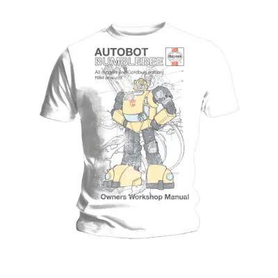 Haynes Manual Transformers Bumblebee T-Shirt (SMALL)