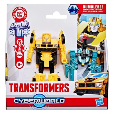 Transformers Cyberworld Armor Up Bumblebee - Transformers -  Leksaksaffären