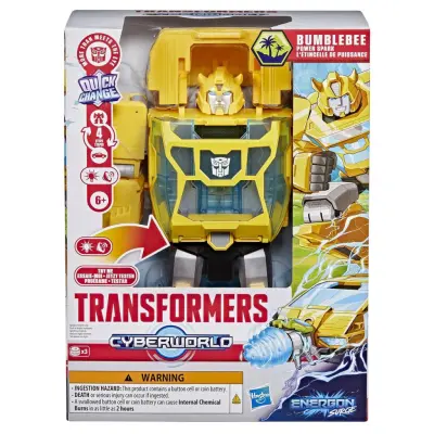 Transformers Cyberworld Power Spark Bumblebee - Transformers -  Leksaksaffären