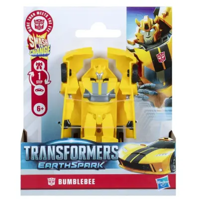 Transformers Earthspark Smash to Change Bumblebee - Transformers -  Leksaksaffären