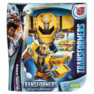 Transformers EarthSpark Spin Changer Bumblebee
