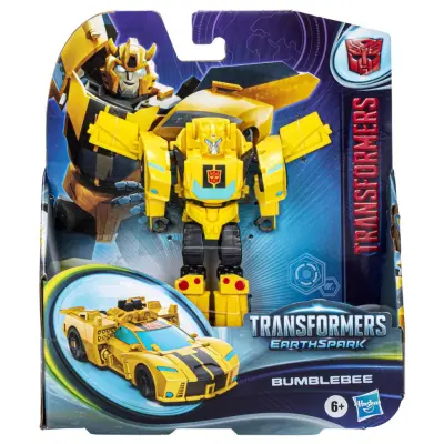Transformers EarthSpark Warrior Bumblebee - Transformers -  Leksaksaffären