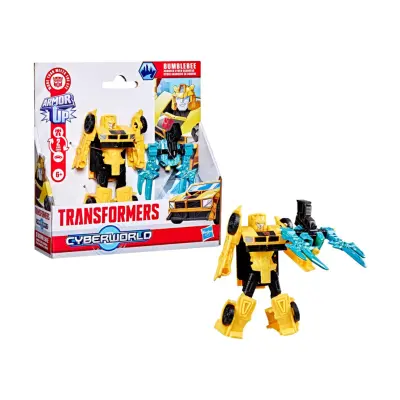 Transformers: Evergreen - Cyberworld Armored Cyber Changers Armor Bumblebee (G1045)