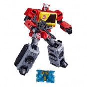 Transformers Generations War for Cybertron: Kingdom Voyager Class 2021 Autobot Blaster & Eject 18cm