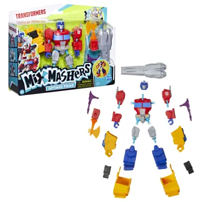 Transformers Mixmashers - Dlx Optimus Prime Figure