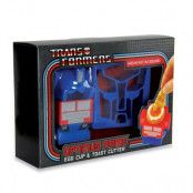 Transformers Optimus Prime Äggkopp & Toast-form
