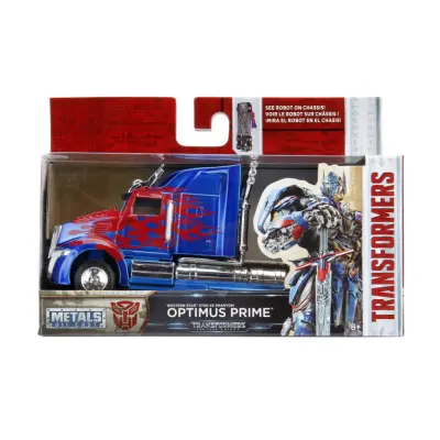 Transformers Optimus Prime Metall 1:32 - Transformers -  Leksaksaffären