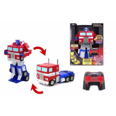Transforming RC Optimus Prime - Transformers -  Leksaksaffären