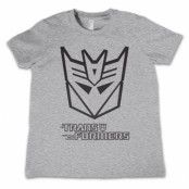 Decepticon Monotone Kids T-Shirt, T-Shirt