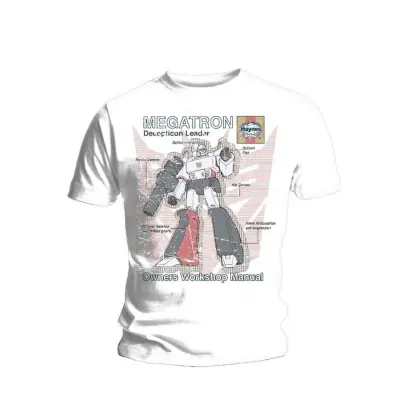 Haynes Manual Transformers Megatron T-Shirt (SMALL)