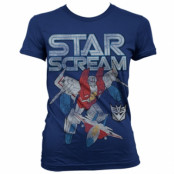 Starscream Distressed Girly T-Shirt, T-Shirt