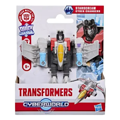 Transformers Cyberworld Cyber Changer Starscream - Transformers -  Leksaksaffären