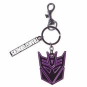 Transformers Decepticons Face metal keychain