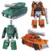 Transformers Earthrise War for Cybertron - Bombshock & Decepticon Growl Micromaster