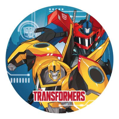 Papperstallrikar Transformers - 8-pack