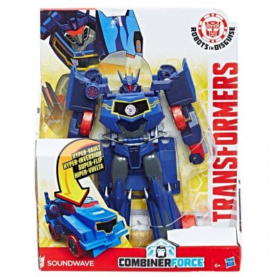 Transformers 3-step Hyperchange hero Soundwave