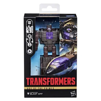 Transformers Age of the Primes Deluxe Class Blast off - Transformers -  Leksaksaffären