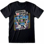 Transformers - Anime T-shirt - Soundwave Superior - S XXL - för Herr - svart