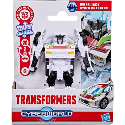 Transformers Cyberworld Cyber Changer Wheeljack - Transformers -  Leksaksaffären