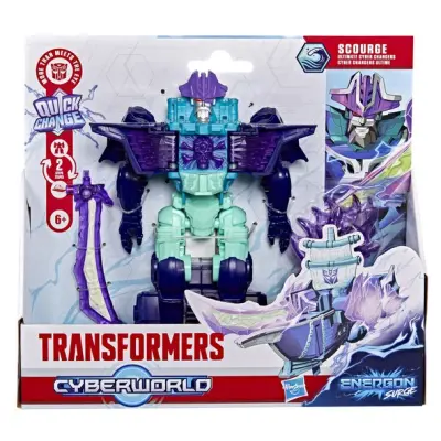 Transformers Cyberworld Ultimate Cyber changer Scourge - Transformers -  Leksaksaffären