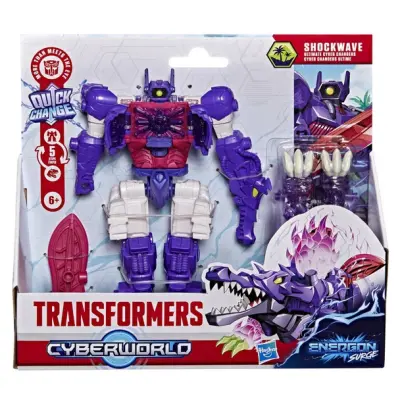 Transformers Cyberworld Ultimate Cyber changer Shockwave - Transformers -  Leksaksaffären